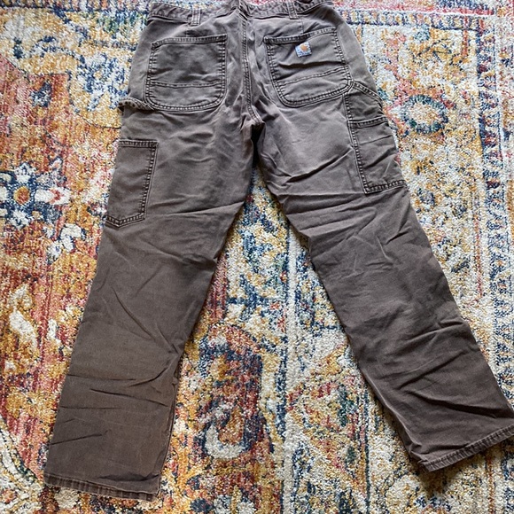 Carhartt pants/jeans Brown Size 6 original fit - Picture 5 of 8